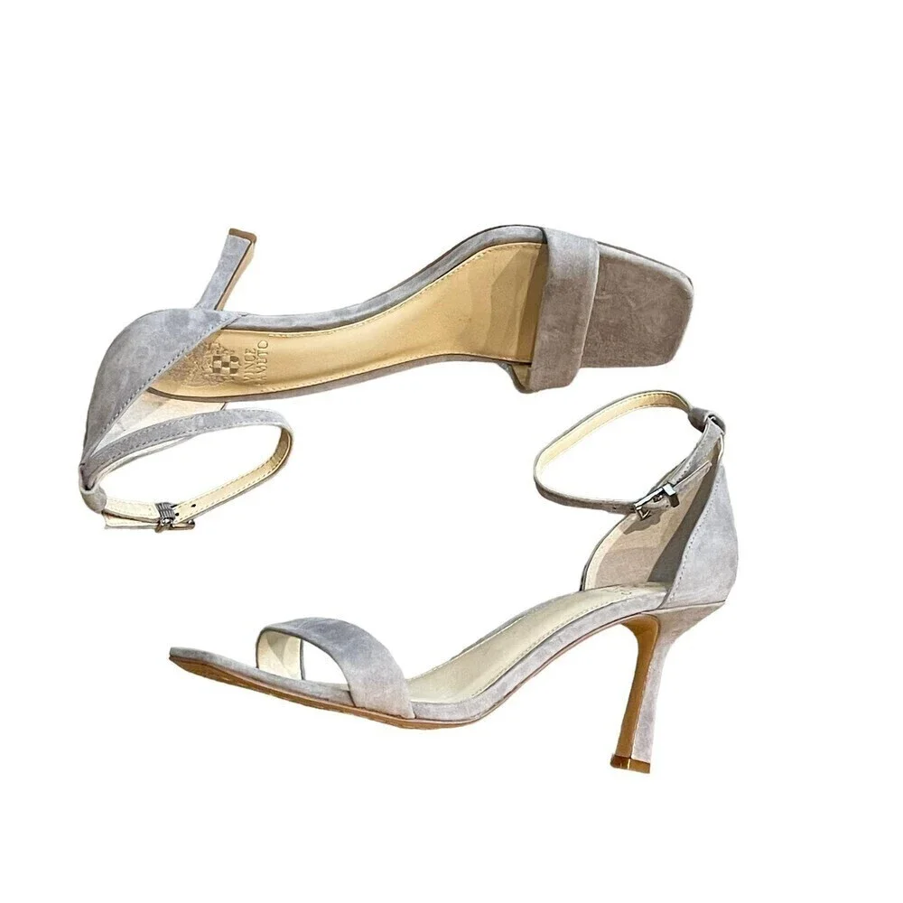 VINCE CAMUTO Enella Ankle-Strap Square Toe Sandals Size11M NWOB